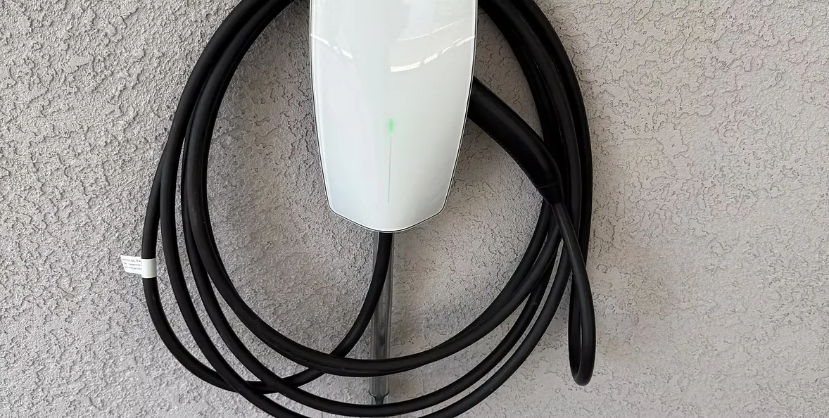 Tesla EV charger installed by MJ Electrical Services